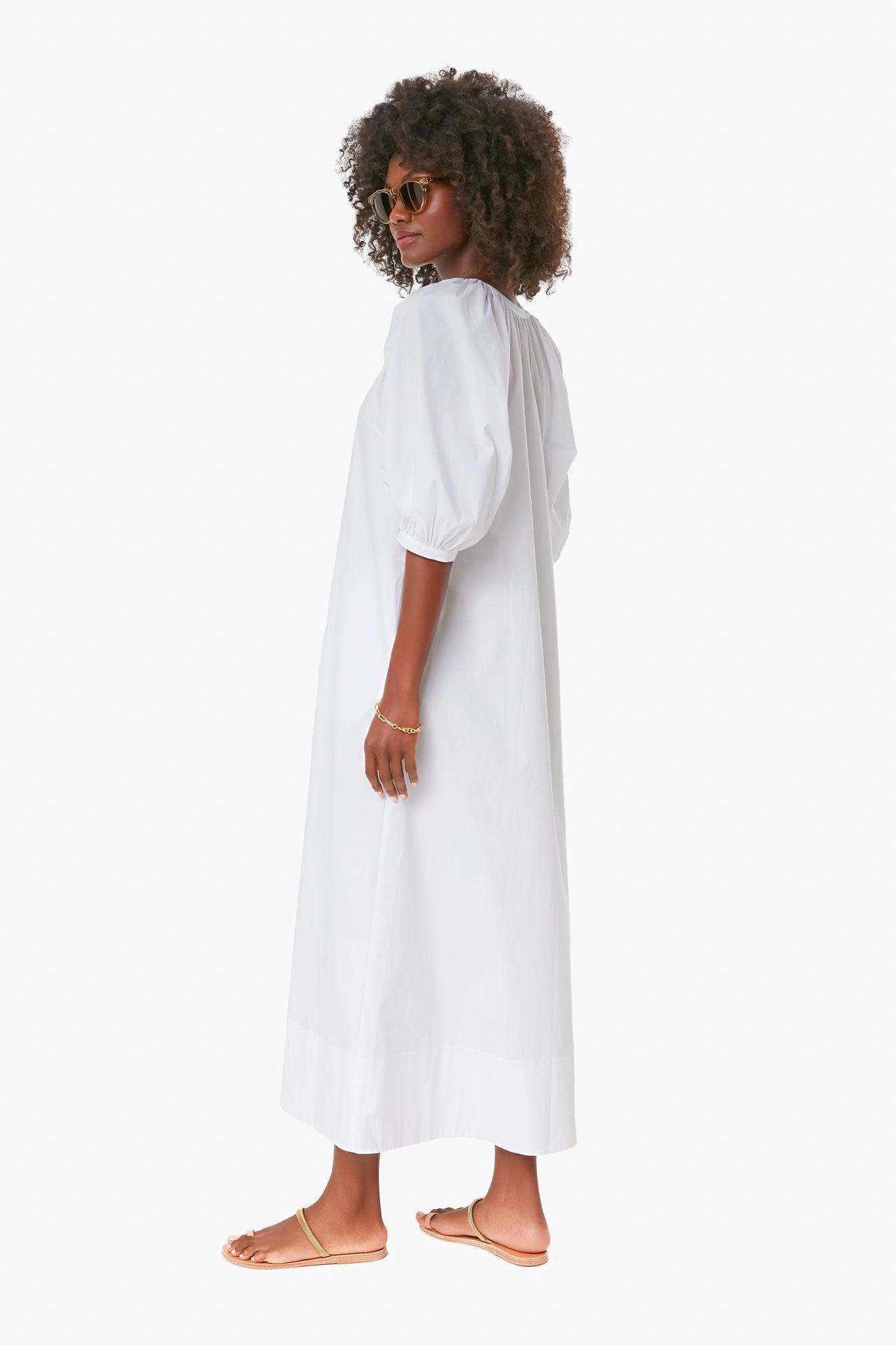 White Vincent Dress