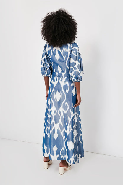 Blue Jodhpur Dress