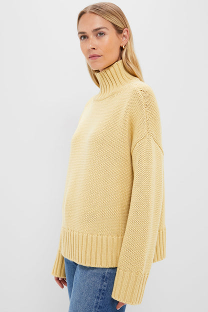 Straw Hannah Wool Blend Turtleneck Sweater
