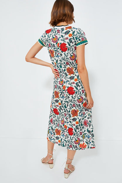 Dragonflower Mini Barre Sporty Swing Dress