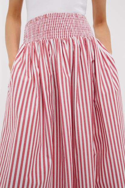 Lipstick Red Noreen Skirt