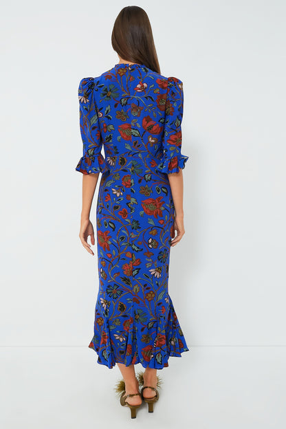 Royal Vichy Rose Felix Dress
