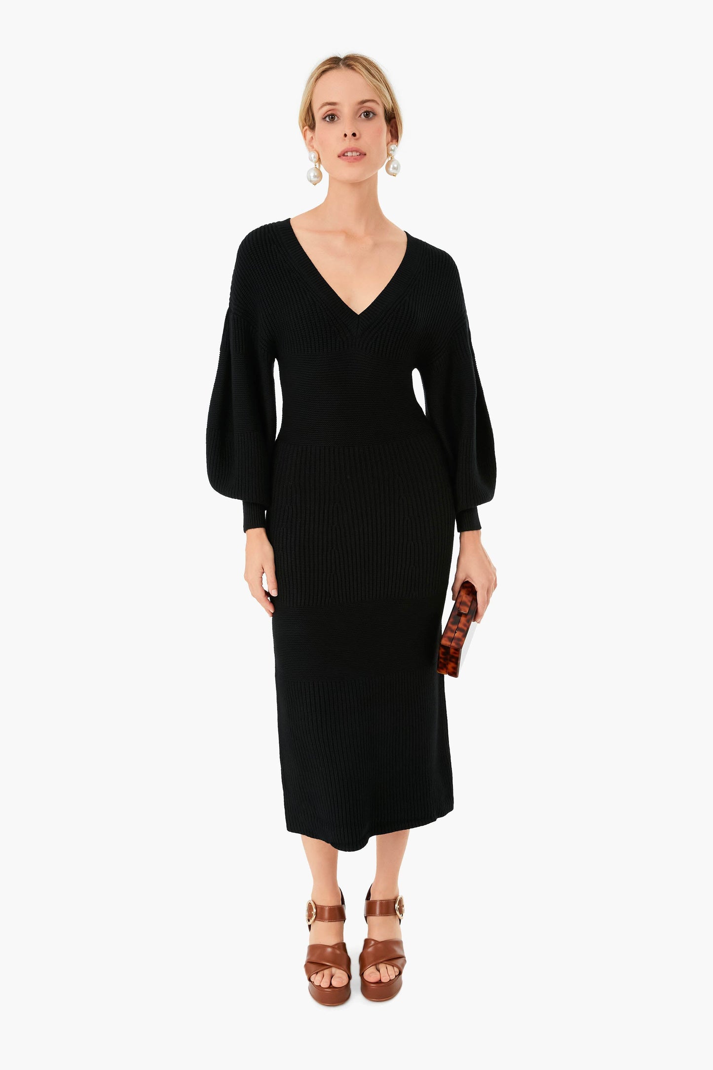 Black Carnation Dress