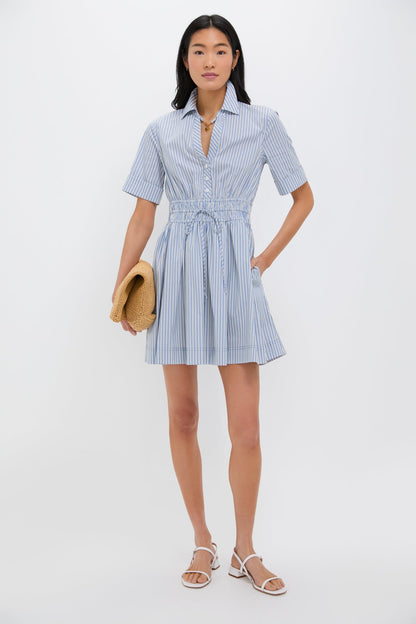 Blue and Multi Susan Dress
