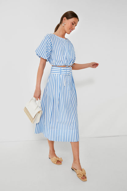 Sea Stripe Kingsley Skirt
