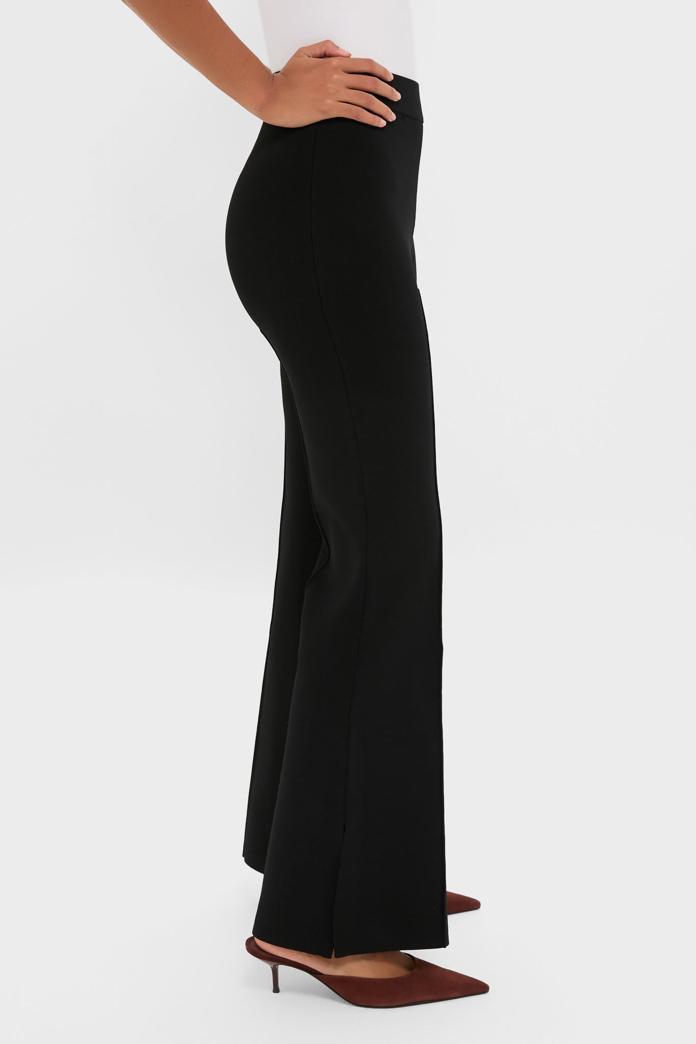 Black Hana Pull On Full Flare