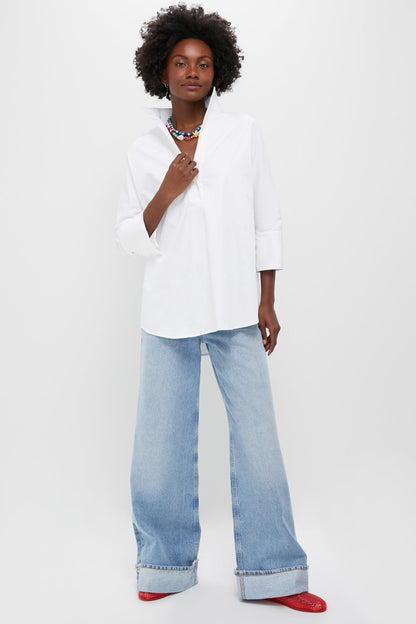 Blanc Willow Blouse