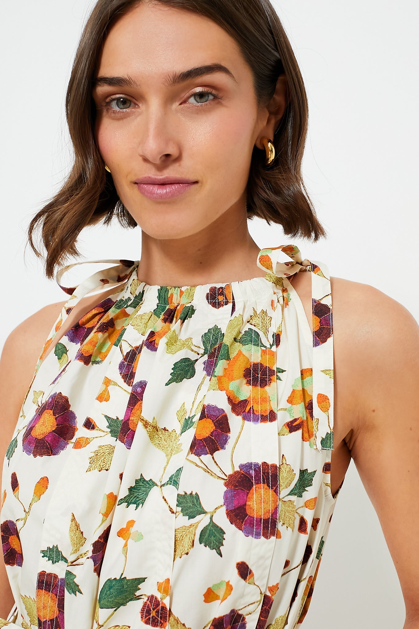 White Iris Brienne Dress