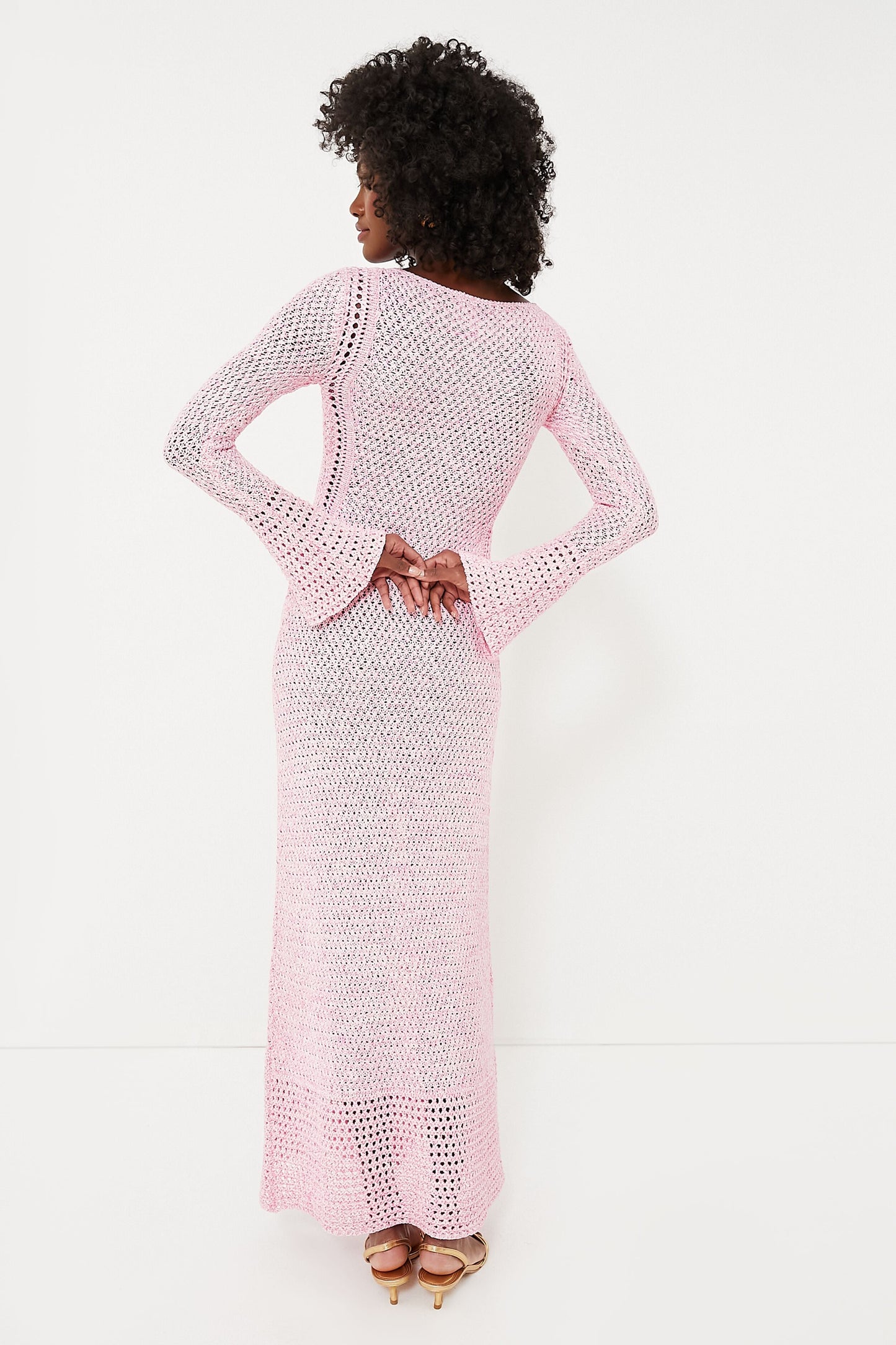 Una Crochet Maxi Dress