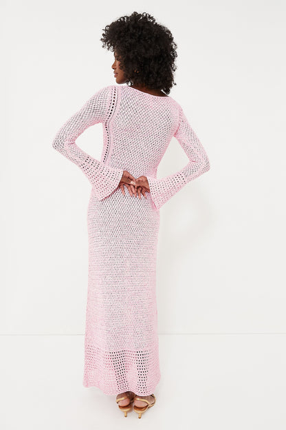 Una Crochet Maxi Dress