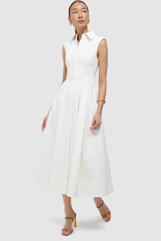 Parchment Chavela Dress