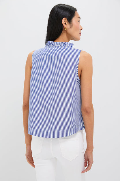 Striped Veronica Top