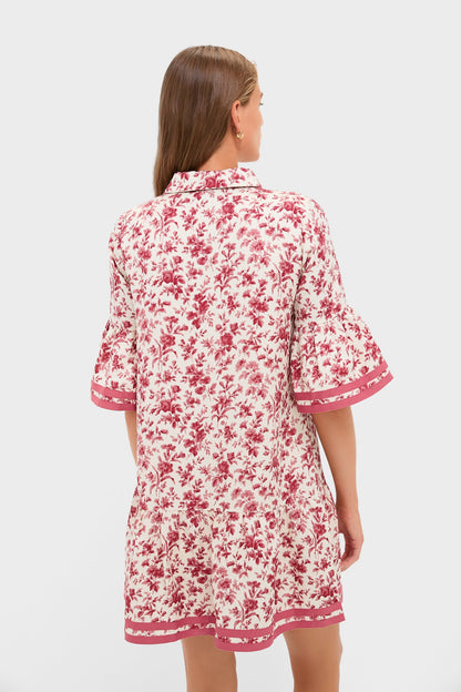 Pomegranate Bloom Rowe Dress