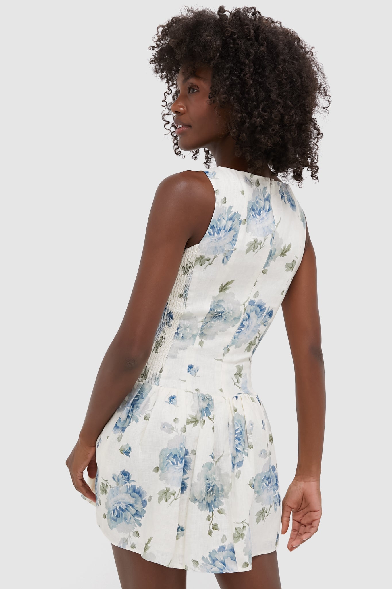 Cecile Floral Blair Mini Dress