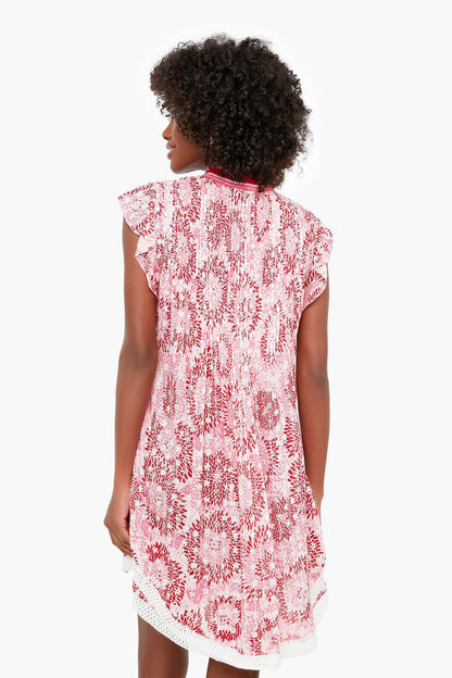 Pink Sunflower Sasha Mini Dress