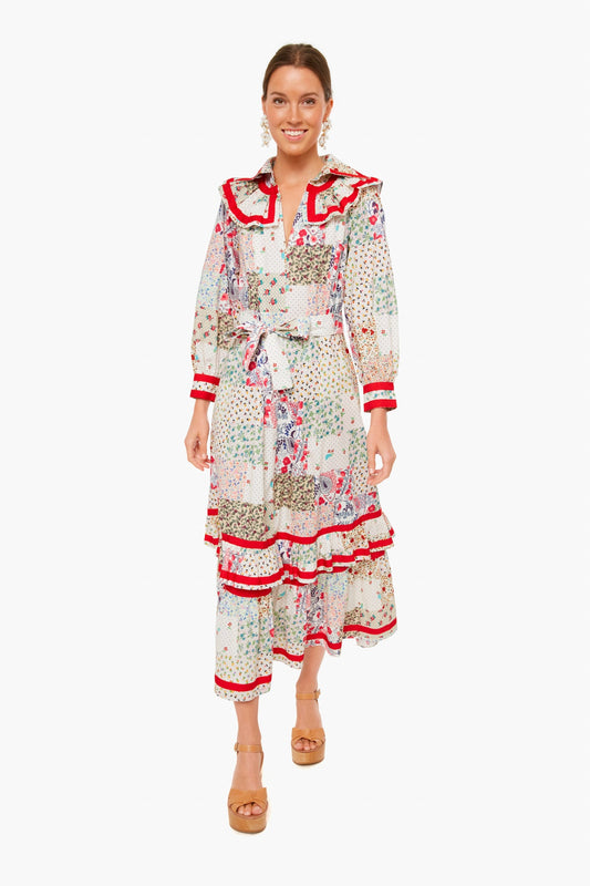 Multi Patchwork Jasper Dress