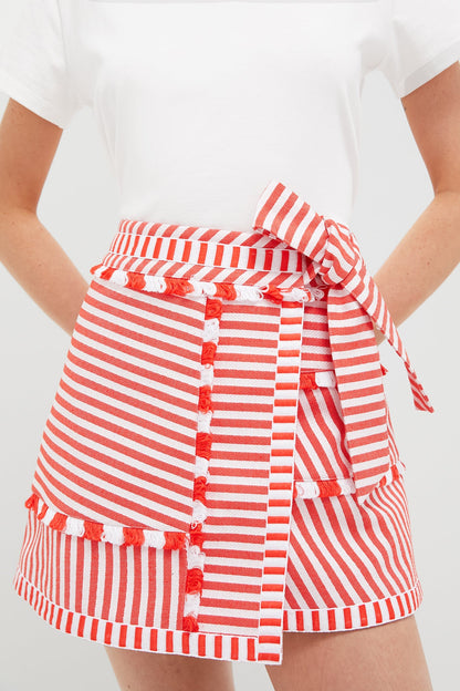 Poppy Stripe Bay Skirt