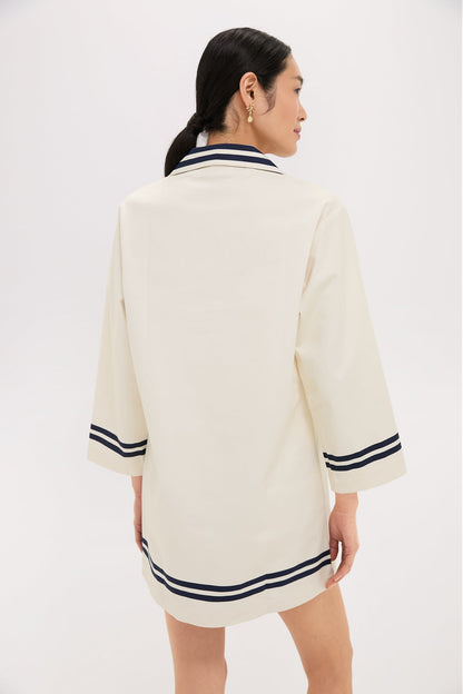 Cream Marine Tunic Dress