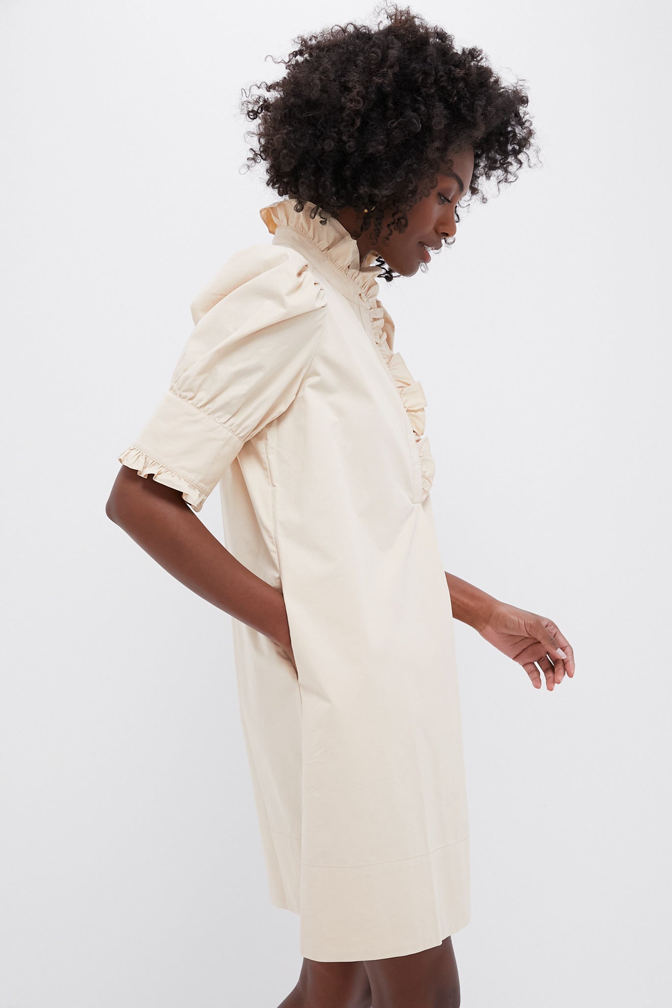 Tan Gracelyn Mini Dress