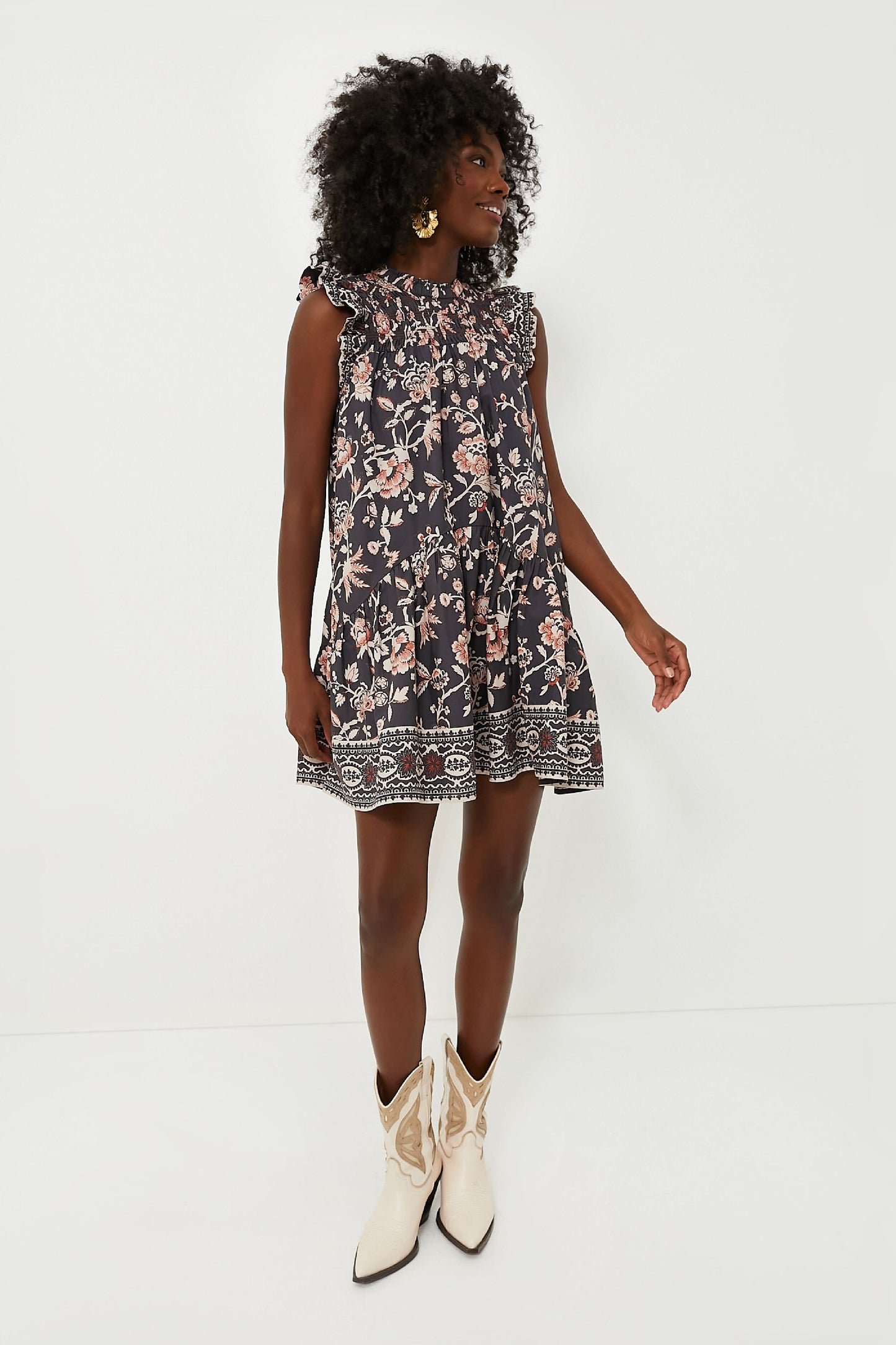 Devon Print Viola Mini Dress