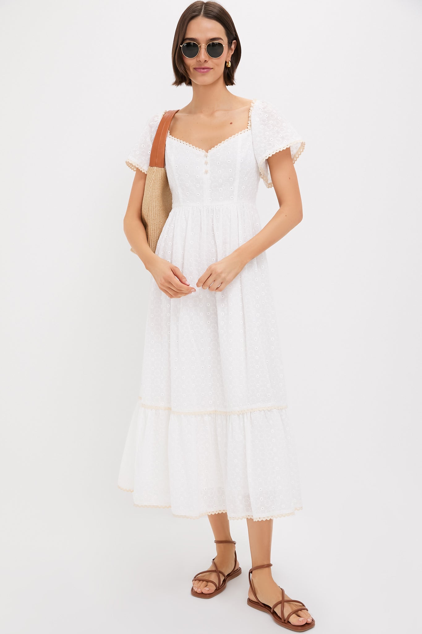Dainty Eyelet Holley Dress