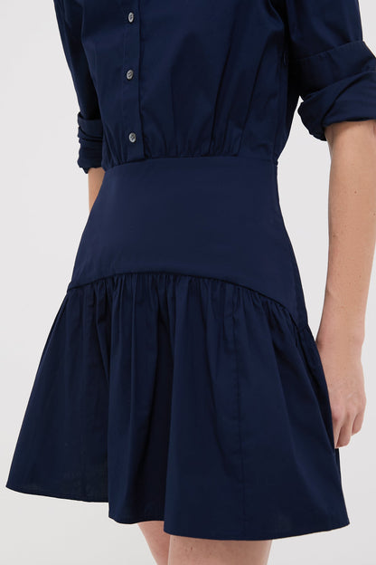 Navy Rocco Mini Dress