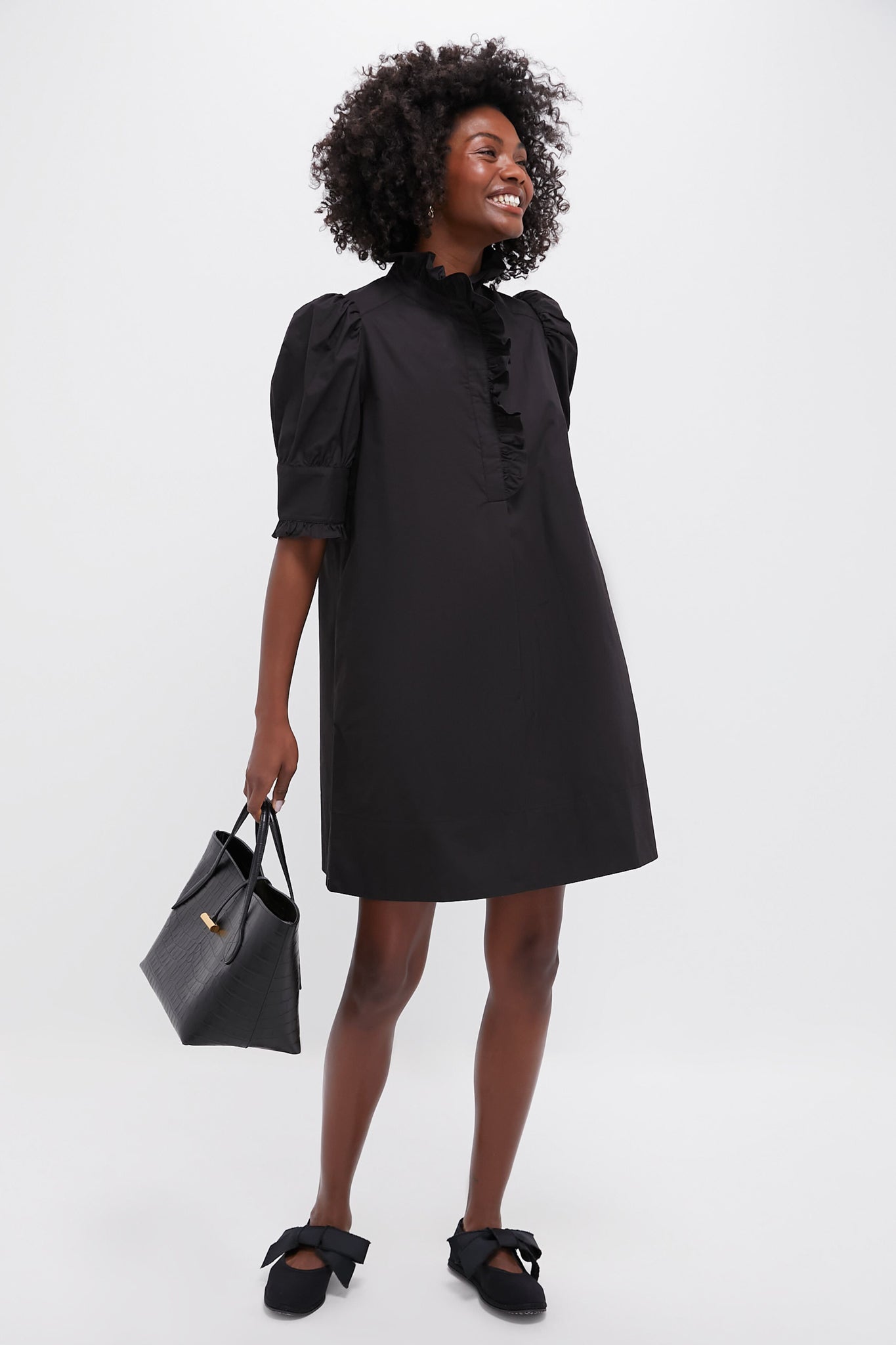 Black Gracelyn Mini Dress