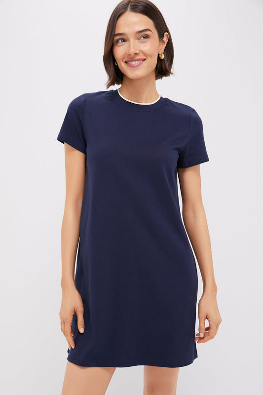 Navy Aimee Mini Dress