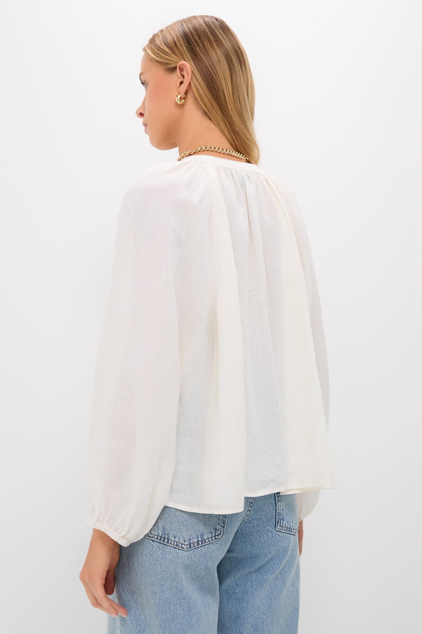 Cream Sawyer Blouse