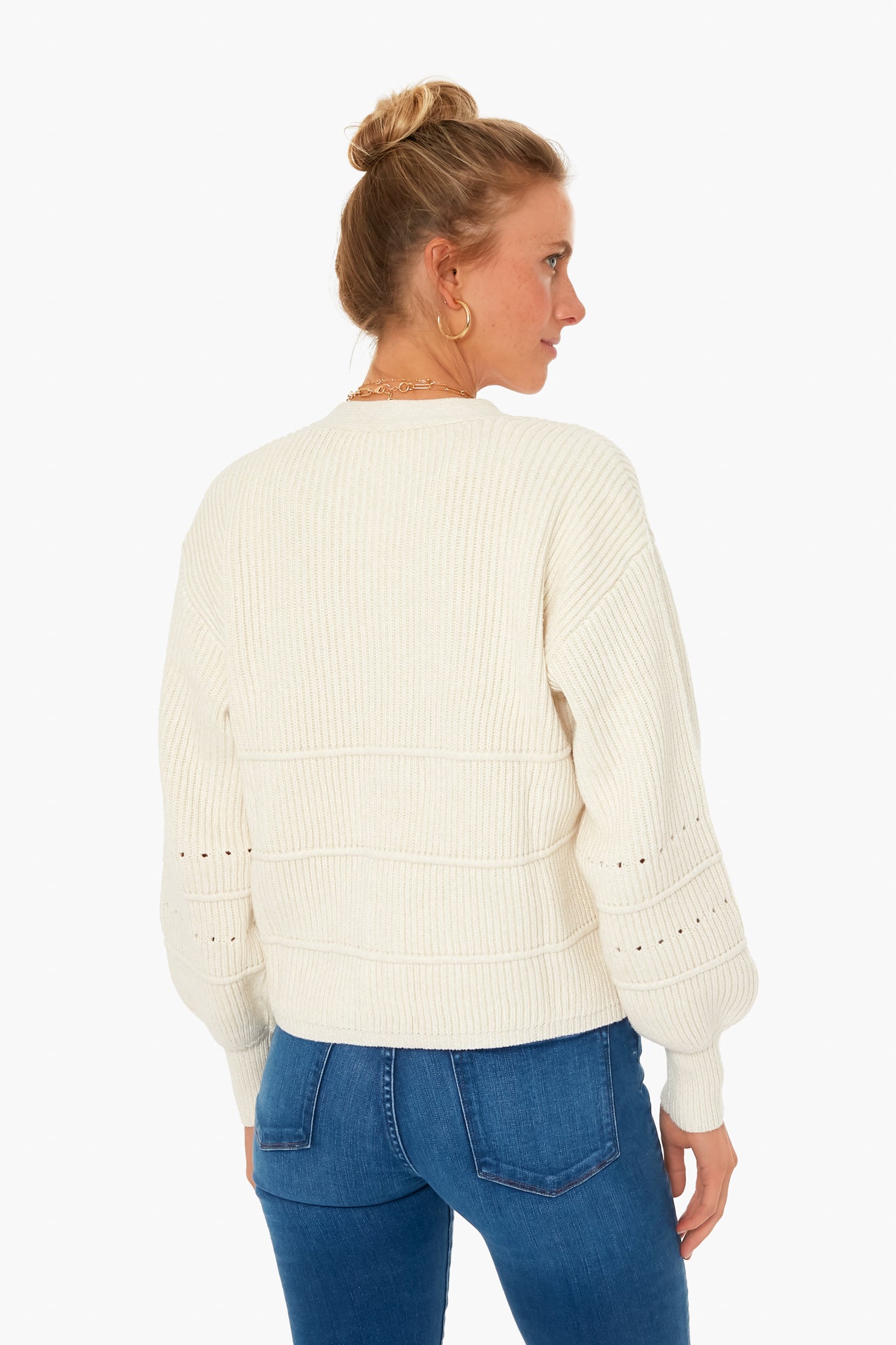 Sandshell Ana Stitch Cardigan