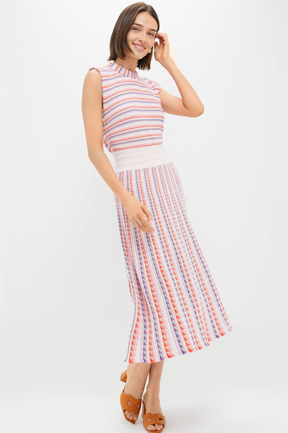 Lilac Multi Cocktail Skirt