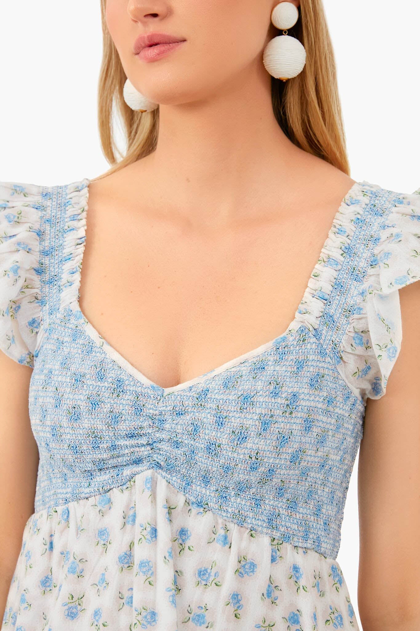 Powder Blue Athalia Dress