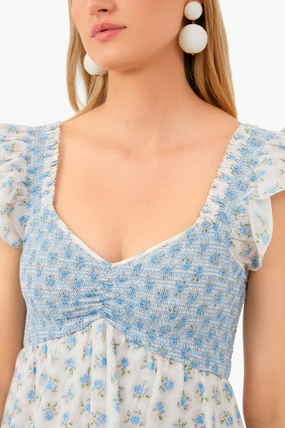 Powder Blue Athalia Dress
