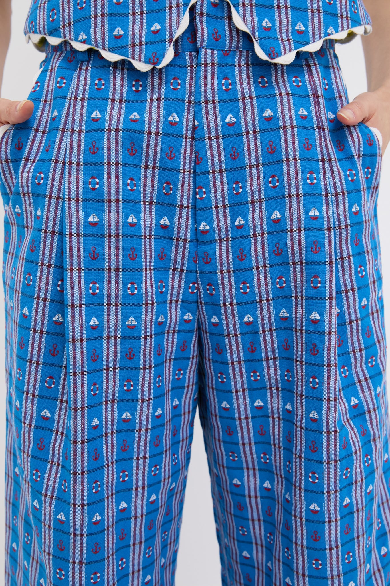 Blue Maria Pants