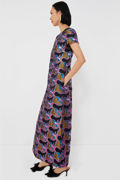 Jacquard Spritz Swing Dress