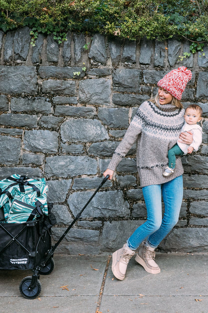 Oatmeal Combo Apres Ski Fairisle Turtleneck