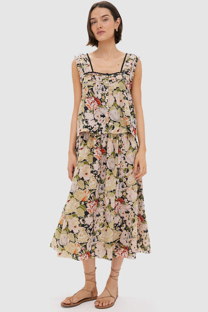 Vintage Rose The Canary Skirt