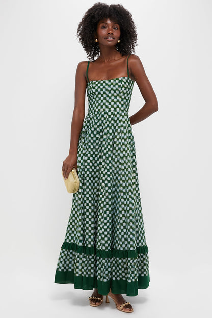 Green Checkmate Dress