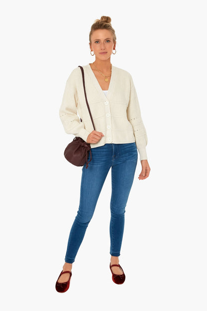 Sandshell Ana Stitch Cardigan
