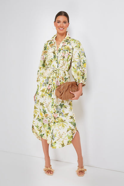 Multi Eden Midi Dress
