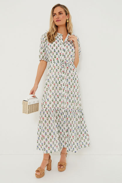 Exclusive Mixed Bouquet Organic Lucy Dress