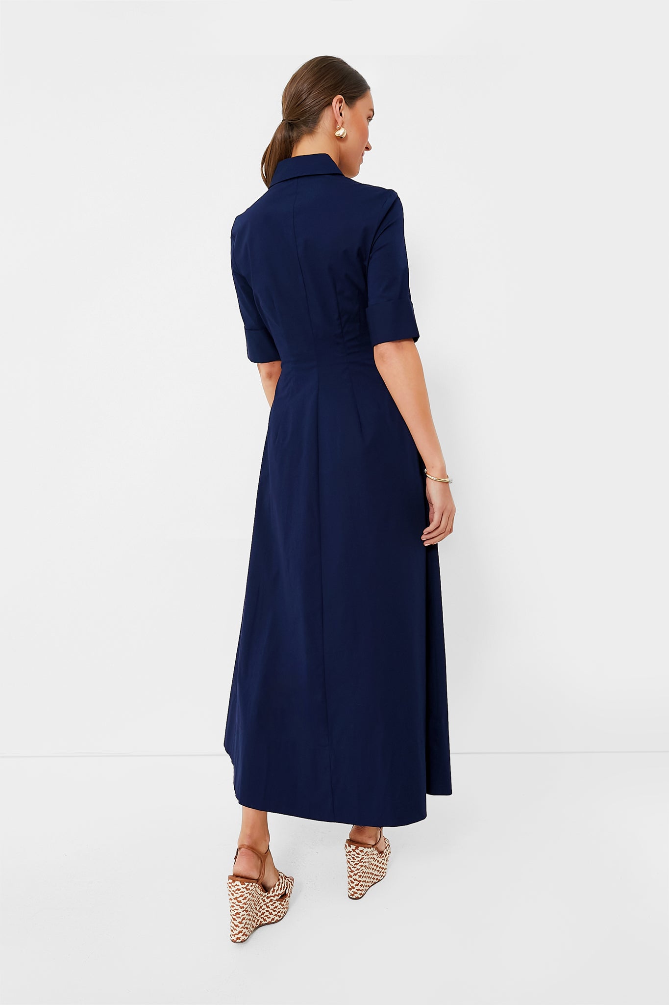 Navy Joan Maxi Dress