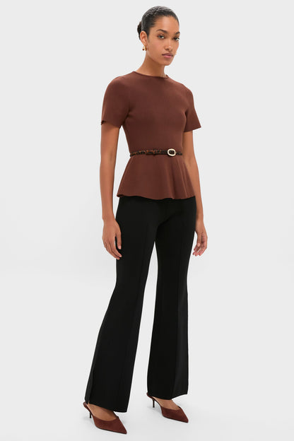 Black Hana Pull On Full Flare
