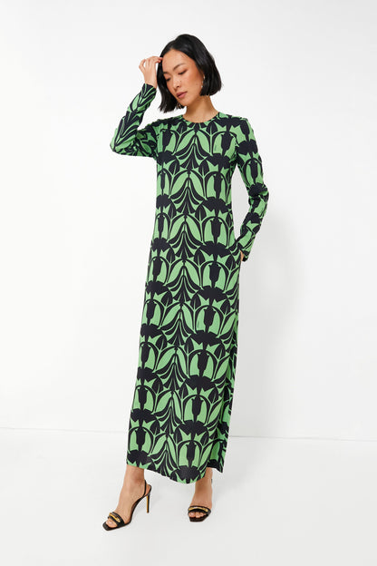 Papyrus Long Sleeve Swing Dress