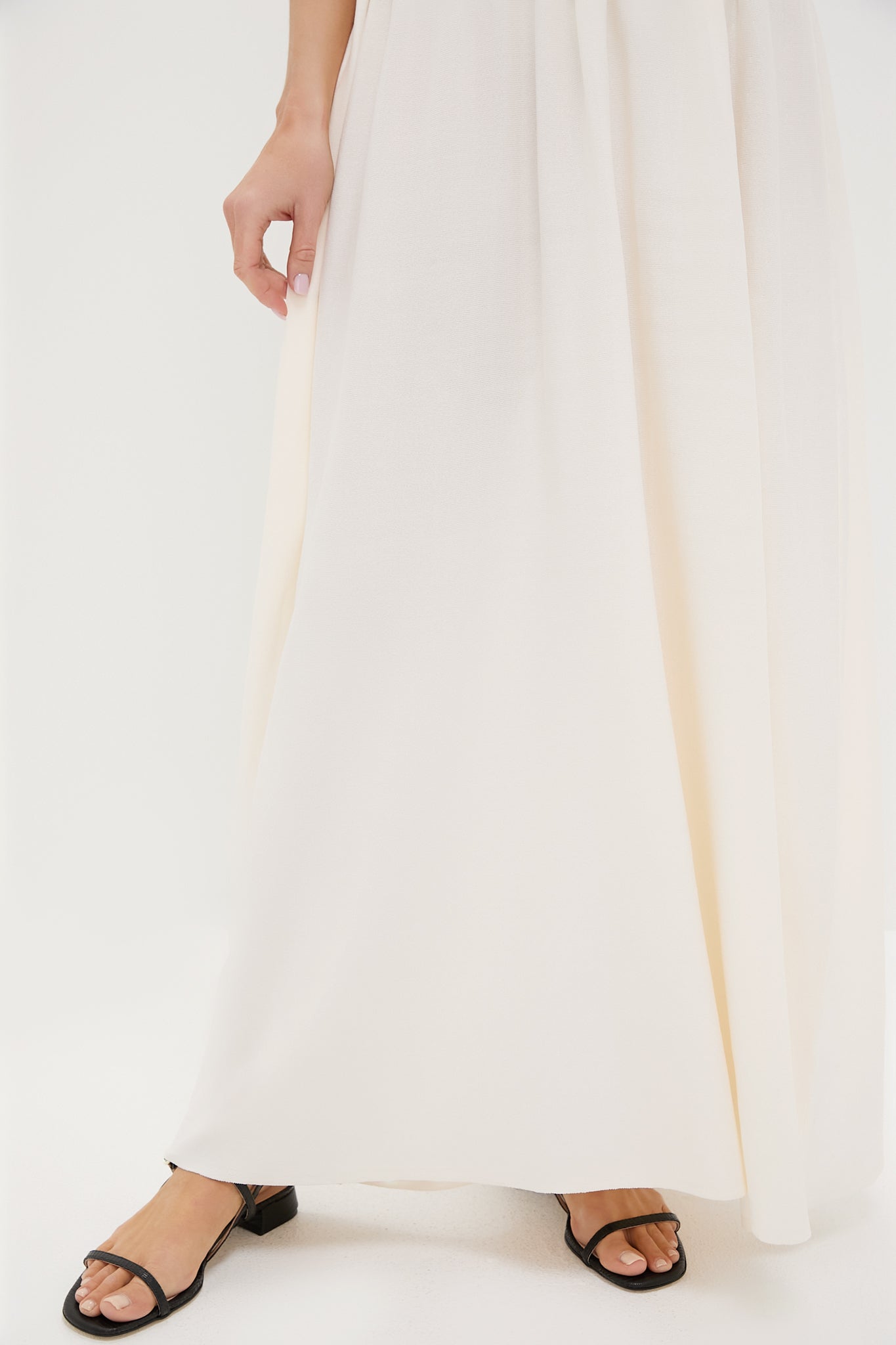 Brule & Noir Strapless Soglio Dress