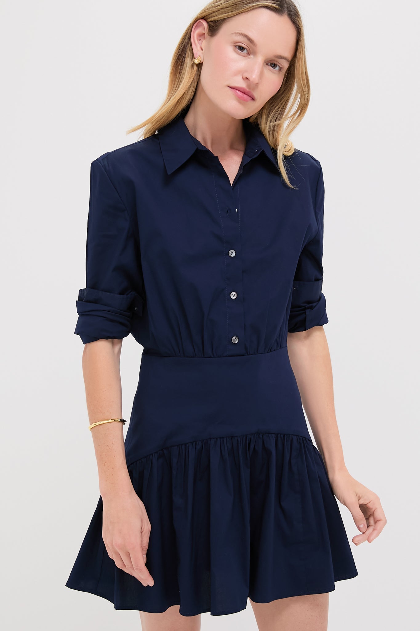 Navy Rocco Mini Dress