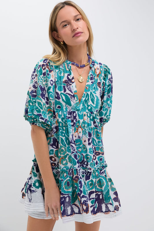 Blue Pencilleo Aria Mini Dress