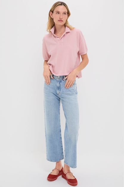 Pink Pique Holmes Boyfriend Polo