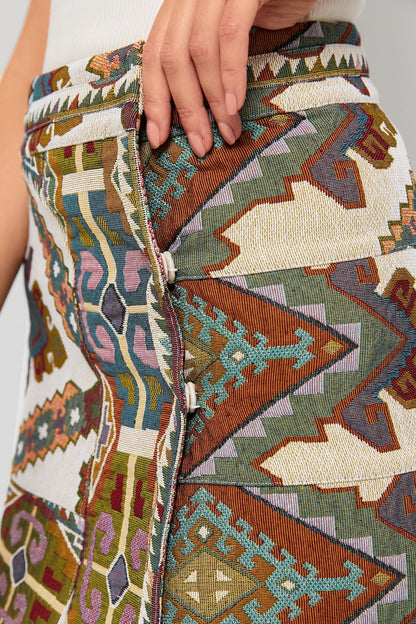Antique Tapestry Powell Skirt