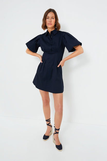 Navy Mini Delaney Dress